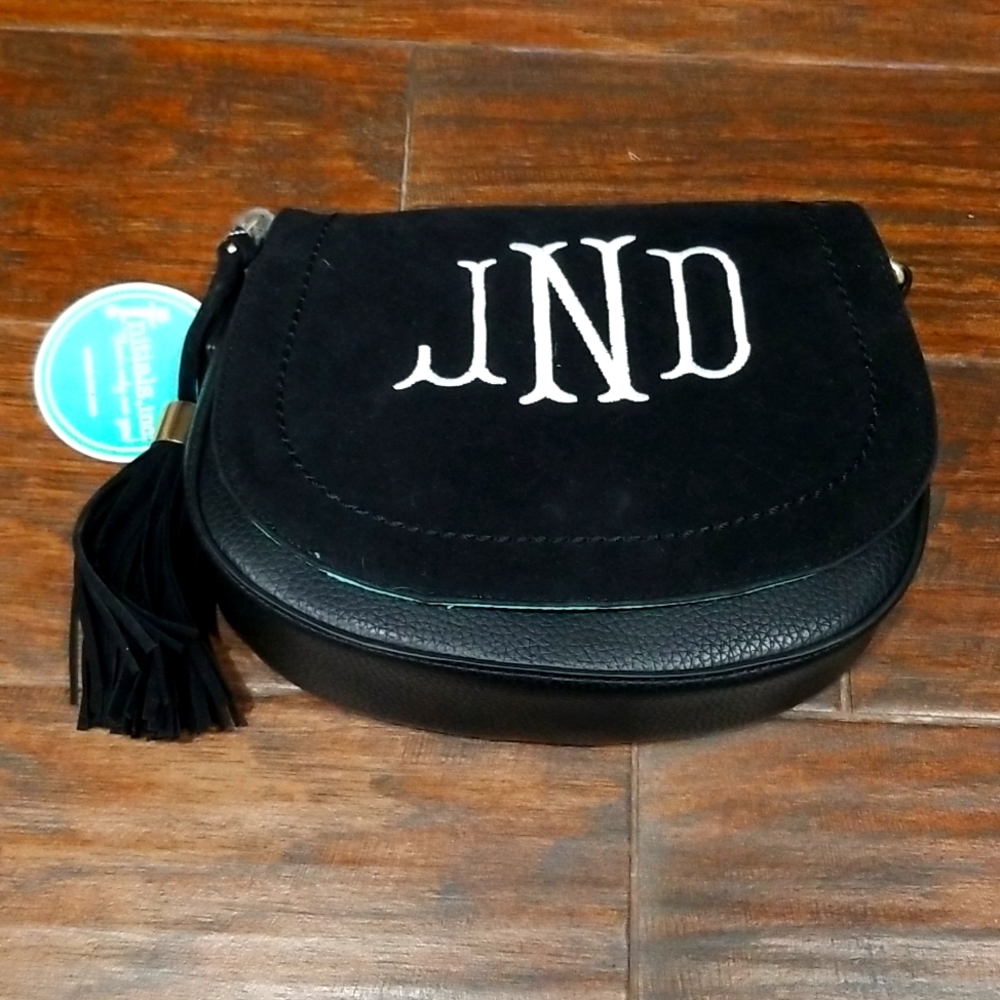 Initials, Inc black bag